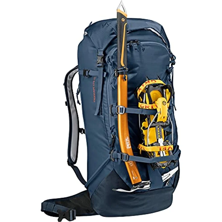 deuter Freescape Lite 26 Skitouren Rucksack, mit separatem Sicherheitsausrüstungsfach und Helmnetz, in Schwarz – Bild 3