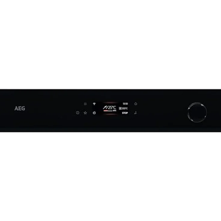 AEG 7000 SteamCrisp® NBR7P621SB, Einbaubackofen mit pyrolytischer Selbstreinigung, Dampfunterstützung, 72L Garraum, Schwarz – Bild 2