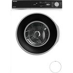 Sharp ES-NFA814BW1NA-DE Waschmaschine Frontlader/A / 8 kg / 1400 U/min/Inverter Motor / 15 Programme inkl. 12 min Kurzprogramm/AquaStop/Weiß