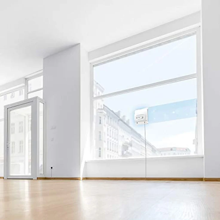 Sichler Haushaltsgeräte Fensterreinigungsroboter PR-040, Akku Fensterputz-Roboter mit Bluetooth, App, Waschbaren Mikrofaser-Pads und Sicherungs-Seil – Bild 3