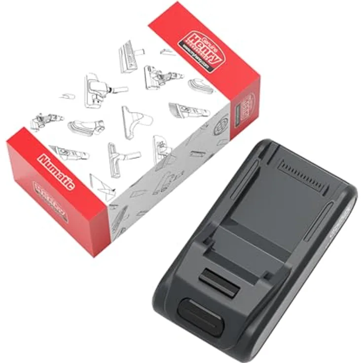 Numatic Akku 915170, Staubsauger Henry Quick, 25,2 V mit 60 Minuten Laufzeit, schnellladefähig und umweltfreundlich
