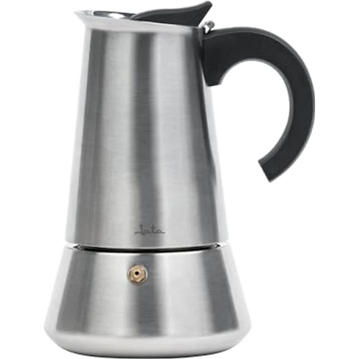 Jata Hogar CAX 104 Odin Espressokocher, Edelstahl, silberfarben – Bild 2