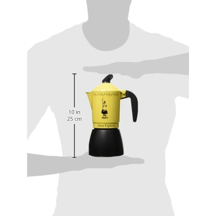 Bialetti 0002324 Malzkaffees Espressokocher, Aluminium, Alu, 4 Tassen – Bild 5