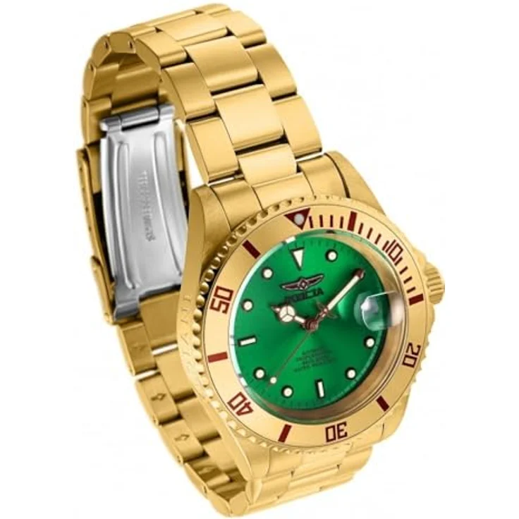 Invicta Pro Diver Herren Automatikuhr 40mm, Edelstahlgehäuse, Quarz-Uhrwerk, wasserdicht bis 200 Meter – Bild 2