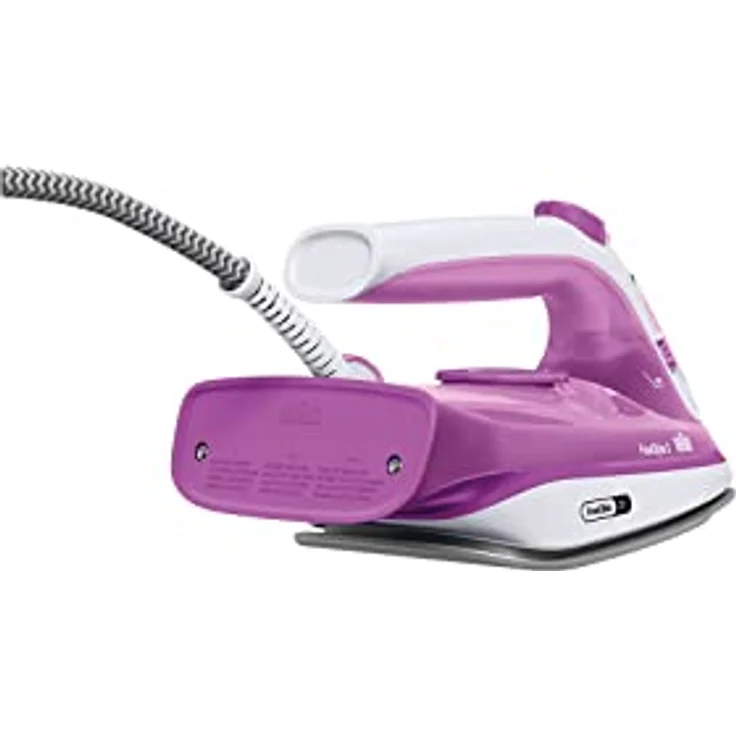 Braun FreeStyle 3 FI3124 PU, Dampfbügeleisen mit FreeGlide 3D Technologie, SuperCeramic Sohle, Ultimate FastClean, Abschaltautomatik, Vertikaldampf, Violett – Bild 3