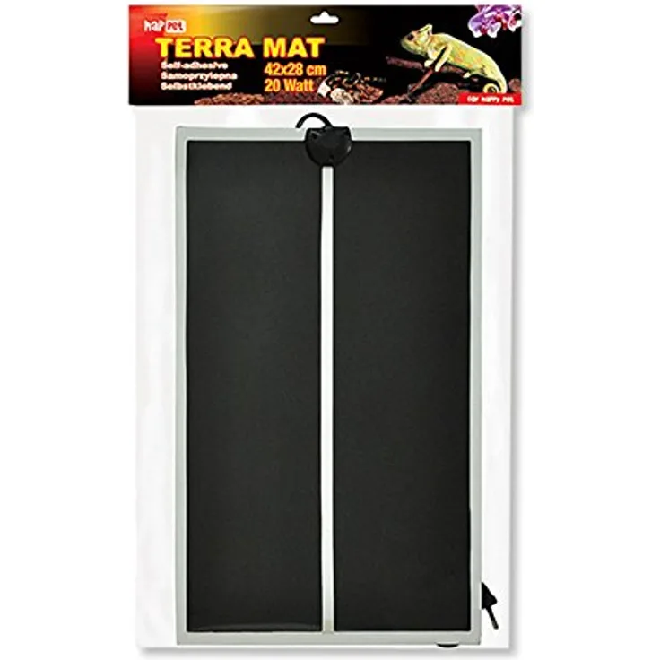 Terrarium Heizmatte Heizung Heizer Bodenheizung Heizfolie Wärmematte Reptilien (20 W) - Preisvergleich