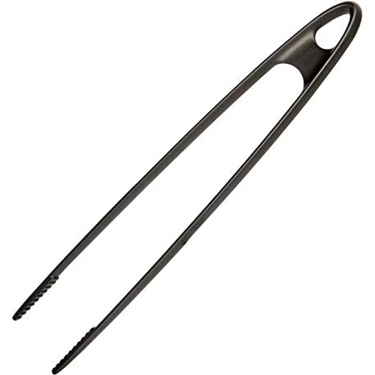 Westmark Brat- und Servierpinzette, Grillzange, Kunststoff, Länge: 29 cm, Schwarz, 13692270 – Bild 1