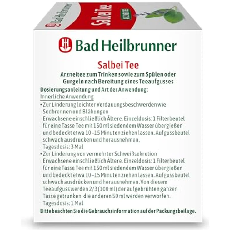 Bad Heilbrunner Salbei Tee – Bild 4