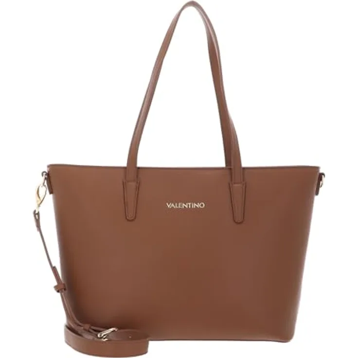 VALENTINO BAGS Shopper Zero RE Shopping 301, nachhaltige Einkaufstasche aus recyceltem Kunstleder in Saffiano-Optik mit Schultergurten