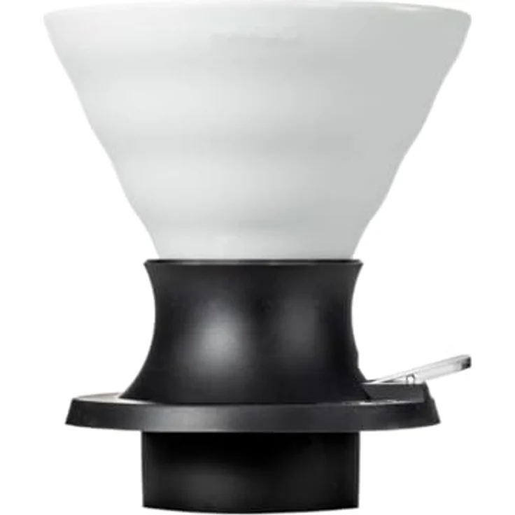 Hario V60-02 Keramiktropfer, Immersion Dripper Switch mit 40 Papierfiltern für optimale Brühmethoden – Bild 4