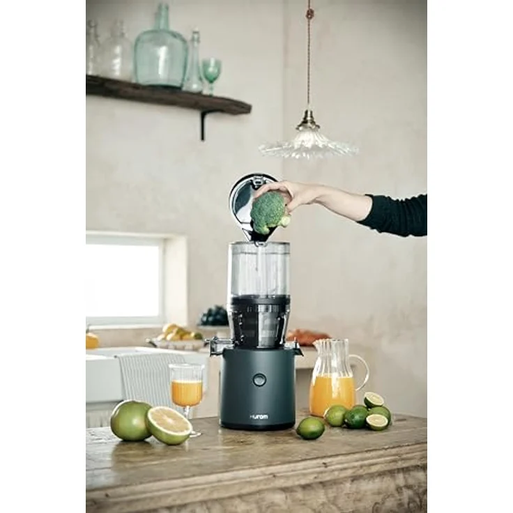 HUROM | H400 | Entsafter für Obst und Gemüse | Hurom Easy Clean H400 | Schneidschale | 150 Watt | BPA-frei | Schwarz – Bild 5