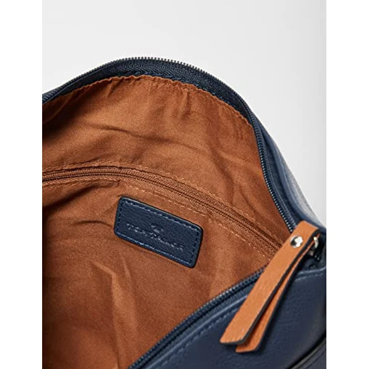 Tom Tailor Novara Umhängetasche, 28 cm, dunkelblaue Polyurethan-Tasche – Bild 5