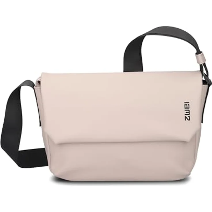 ZWEI Cargo CA60 Umhängetasche, Messenger Bag aus leichtem Kunstleder, 32 x 11 x 20 cm, Nude – Bild 2
