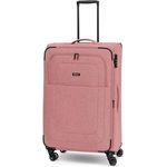 REDOLZ Weichschalen Koffer für Damen & Herren | Leichter Trolley 77 cm mit 4 Doppelrollen & TSA-Schloss | mit Dehnfalte erweiterbar (Essentials 12) - Preisvergleich