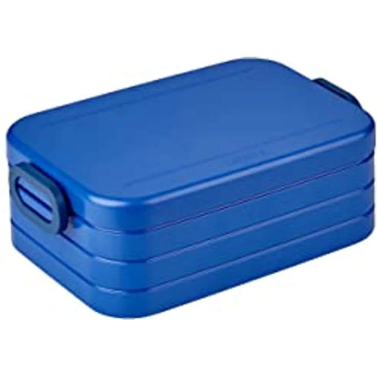 Mepal - Lunchbox Take A break midi - Brotdose mit Trennwand - Geeignet fur bis zu 4 butterbrote - 900 ml - Vivid blue – Bild 1