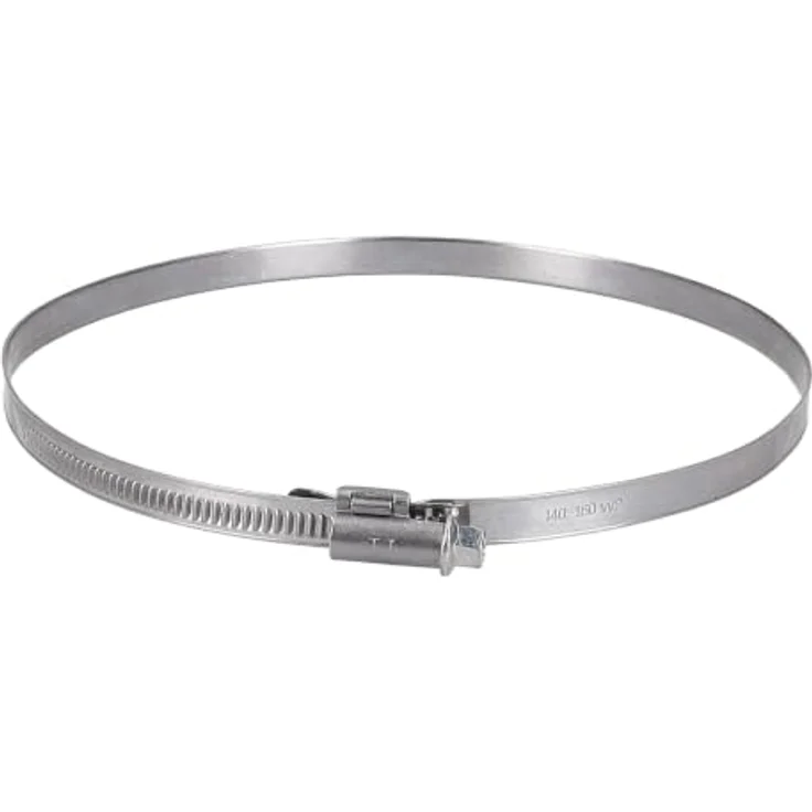 Europart Schlauchschelle für 150mmØ Abluftschlauch, 140-160mmØ W2, Chromstahl, 1 Stück – Bild 2