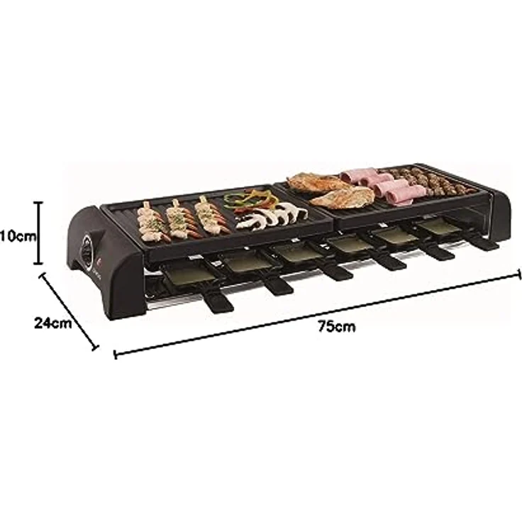 DomoClip Raclette-Grill Raclette-Party-Set 12 Personen DOC185 – Bild 5