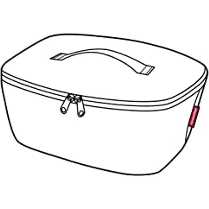 reisenthel coolerbag M Kühltasche, 4,5 L, 28 x 12 x 22,5 cm, pocket dots, schwarz – Bild 5