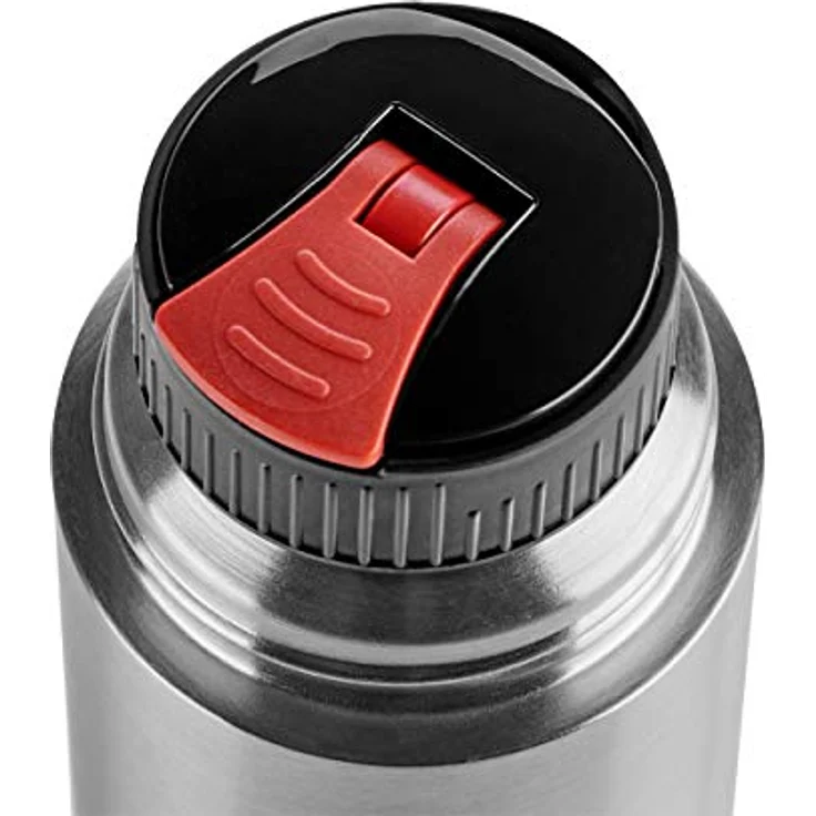 Emsa 509237 Isolierflasche, Mobil genießen, 500 ml, Safe Loc Pro Verschluss, Schwarz-Anthrazit, Mobility – Bild 6
