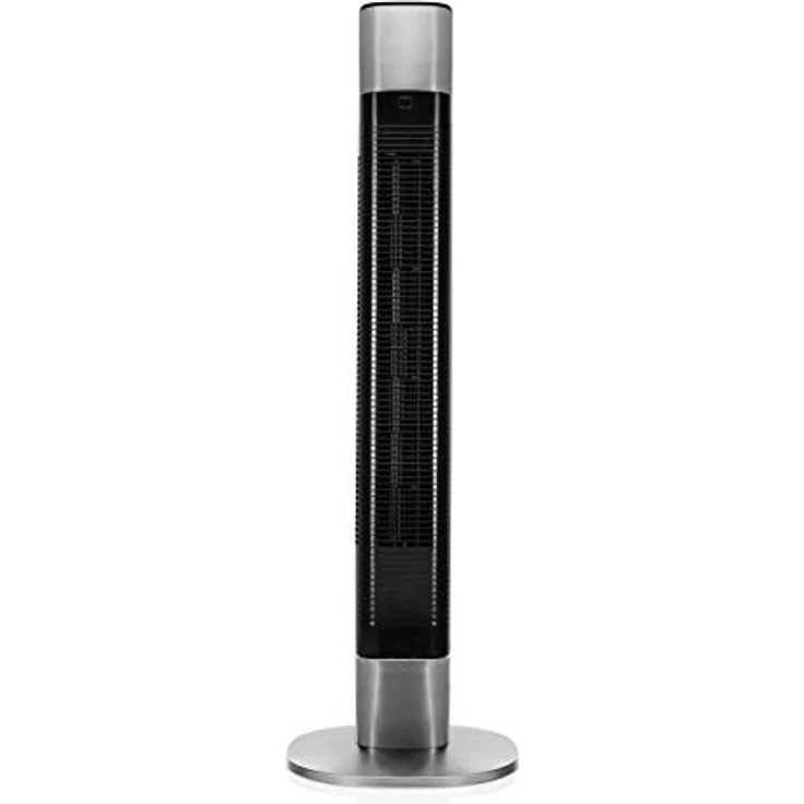 Princess 350000 oszillierender Turmventilator, kompatibel mit Alexa und Smart Home Pro, 103 cm Höhe, Ventilator mit 50W, sehr leise mit nur 54dB, Grau- Schwarz – Bild 2