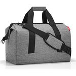 reisenthel Allrounder L Twist Silver  Vielfältige Doktortasche zum Reisen, für die Arbeit oder Freizeit  Mit funktional-stylischem Design