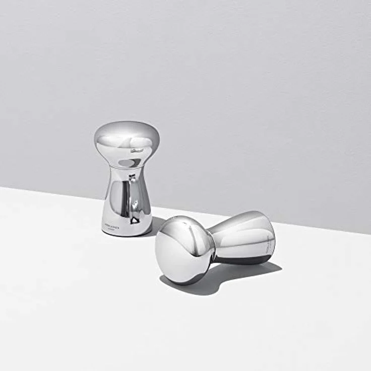Georg Jensen GJ 224322 Bistro Salz Pfeffermühle Set aus 2 Stück, Edelstahl, stainless steel, 1,12 x 1,12 x 1,12 cm – Bild 6