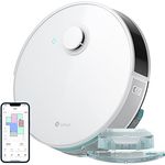 Lefant N3 Saugroboter mit Wischfunktion 4000Pa(dToF Lasernavigation, 12000 Vibrationen pro Minute Wischroboter, Teppicherkennung, Raumreinigungsplan)Staubsauger Roboter für Tierhaare Teppich Hartboden