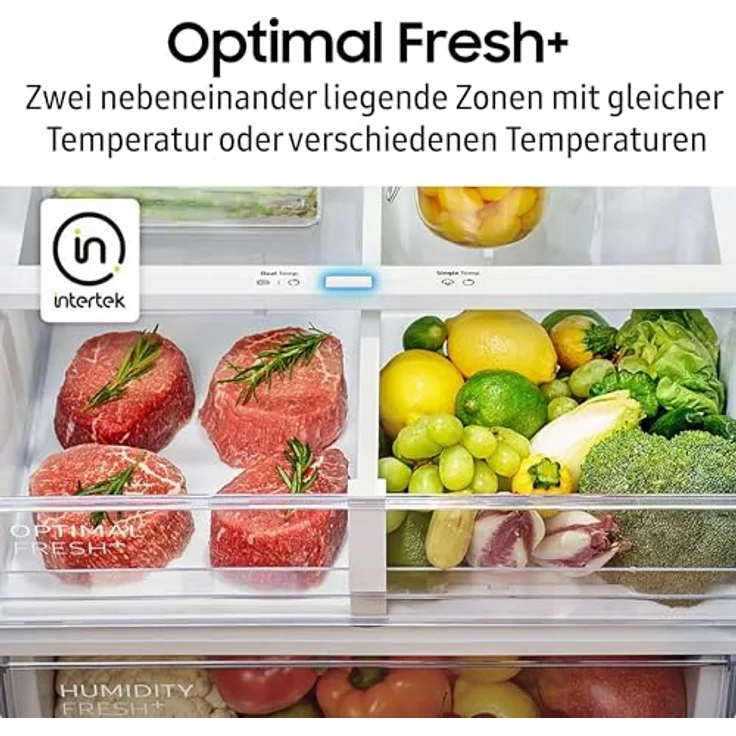 Samsung RL38T607BB1/EF, Kühl-/Gefrierkombination, 203 cm, 387 L Schwarz – Bild 8