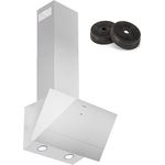 Klarstein Dunstabzugshaube 60cm, Abluft-Dunstabzugshaube mit Spülmaschinenfestem Filter aus Aluminium, Leise Abzugshaube Abluft, 305m³/h Luftstrom, Effiziente Wandhauben mit LEDs & Touch Controls