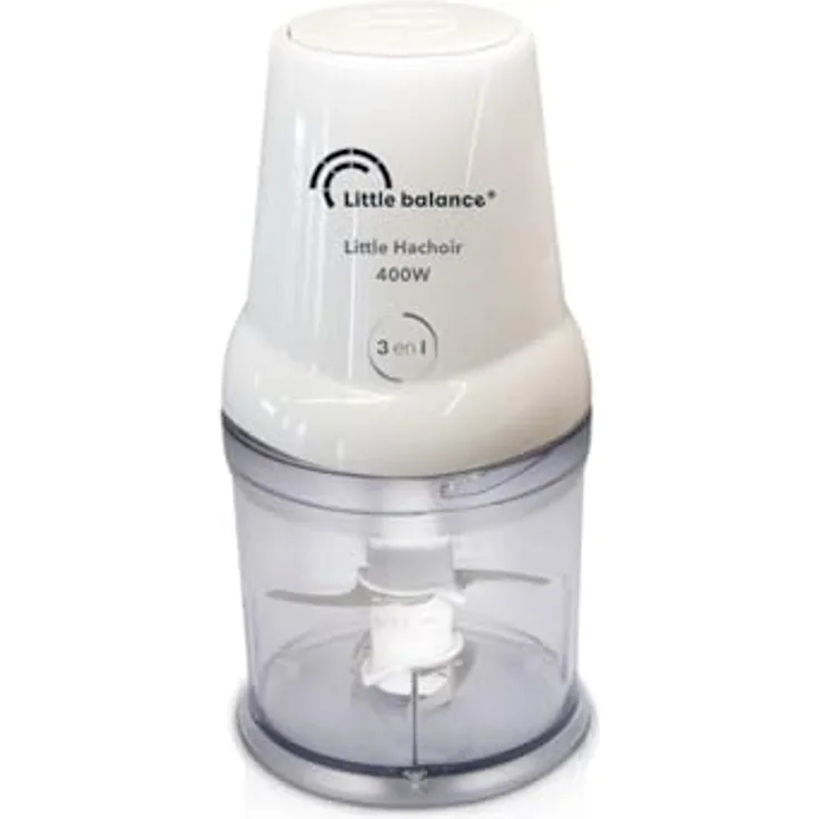 LITTLE BALANCE Little Balance 8586, Standmixer mit 0,5 l Schüssel, 400 W, Weiß, Kunststoff