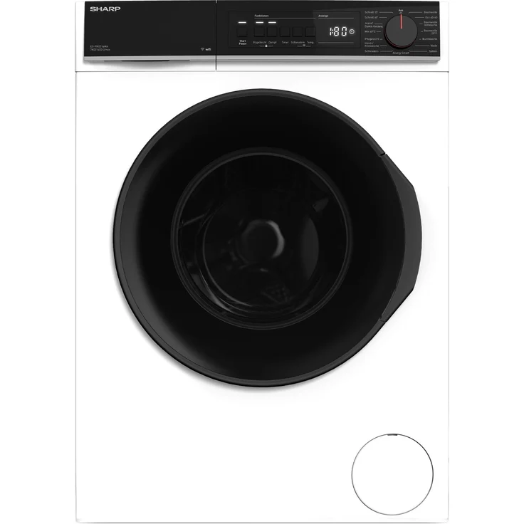 Sharp ES-PRO714WA-DE, 7 kg Waschmaschine mit SoftTouch-Bedienung, AquaStop, 1400 U/min und 15 Programmen – Bild 1