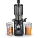 Caso Juice Fit Entsafter, schonendes Kaltentsaften, 30 % höhere Saftausbeute, weiß