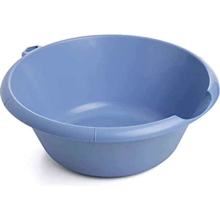 Tatay Runde Schüssel, 10L Fassungsvermögen, BPA-frei, mit Aufhängerloch, Blau. Messen 40,7 x 15,6 x 41,5 cm