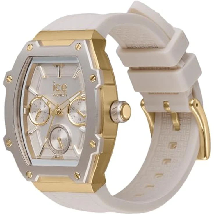 ICE Watch Armbanduhr Ice Boliday Almond Skin Small, zarter Mandelhaut-Ton, elegante und zeitlose Uhr – Bild 2