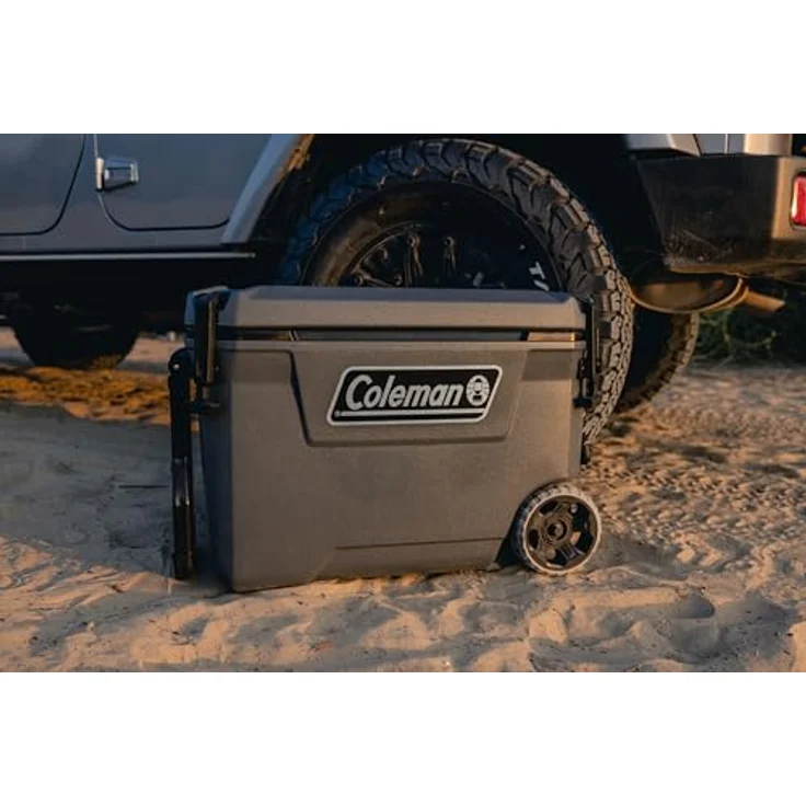 Coleman Convoy 65 QT, Kühlbox mit 29 l Nutzinhalt, 120 Stunden Kühlleistung, dunkelgrau – Bild 16