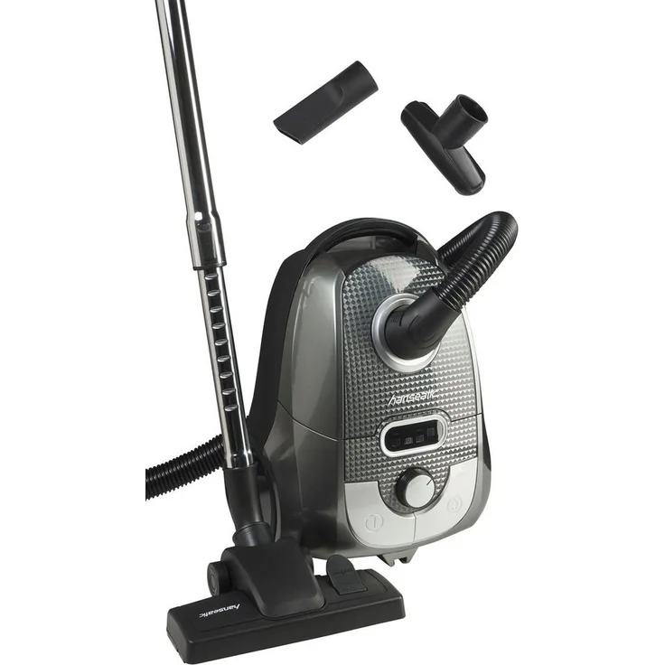Hanseatic Bodenstaubsauger HBVC85093BSCJ, 850 W, mit HEPA H12 Filter und 3 Litern Staubbehälter