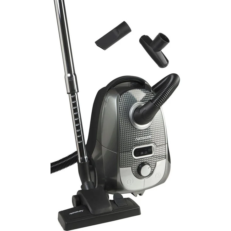 Hanseatic Bodenstaubsauger HBVC85093BSCJ, 850 W, mit HEPA H12 Filter und 3 Litern Staubbehälter