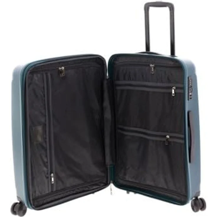 Wüsthof Gladiator 5000, 4 Rollen Trolley 63 cm mit Dehnfalte, Türkis, (64 l) – Bild 4