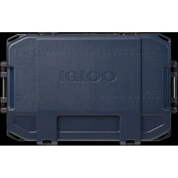 Igloo Bmx 52 passive Kühlbox, 49 Liter, 66 x 41 x 40 cm, grau, blau – Bild 10