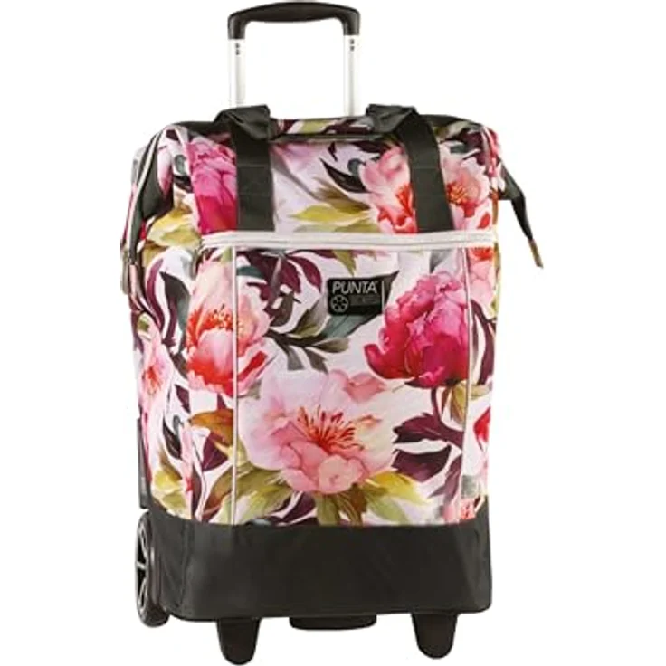 Punta Big Wheel Einkaufstrolley, 62 cm, orange, 100% Polyester, mit großen Rädern – Bild 1