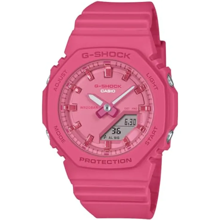 CASIO G-SHOCK Chronograph GMA-P2100PP-4AER, Quarzuhr mit 20 bar wasserdicht, Resinarmband, für Damen und Herren