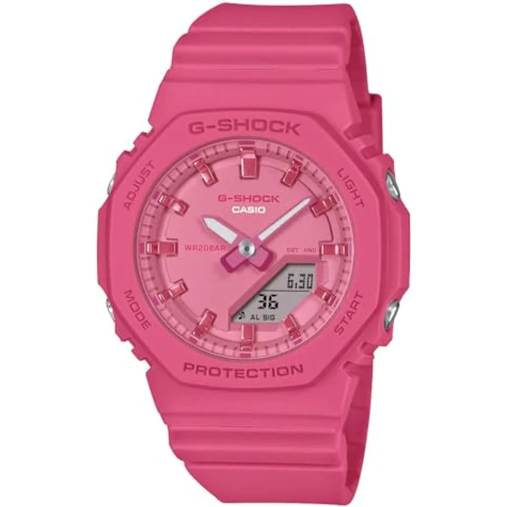 CASIO G-SHOCK Chronograph GMA-P2100PP-4AER, Quarzuhr mit 20 bar wasserdicht, Resinarmband, für Damen und Herren – Bild 1