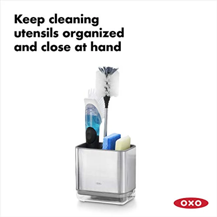 OXO Good Grips Utensilienhalter für die Spüle, edelstahl – Bild 2