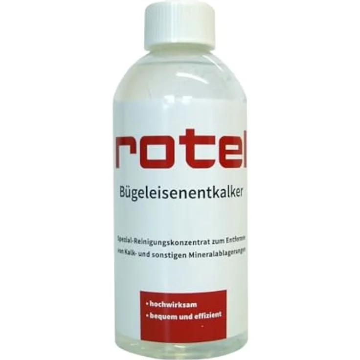 Rotel Professional Extra Original Dampfbügeleisen Blau mit Keramiksohle / 800W / isolierter Tank 300ml / inkl. Rotel Bügeleisenentkalker 500 ml – Bild 2