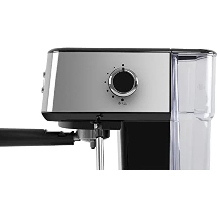 Orbegozo EX 5500 - Kaffeemaschine für Espresso und Cappuccino, 20 bar Druck, Thermometer, herausnehmbarer Behälter von 1,5 Liter, Dampfsprüher, 1100 W, mehrfarbig – Bild 4