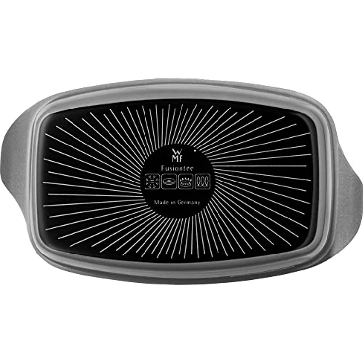 WMF Fusiontec Mineral Bräter, rechteckig, Glasdeckel, tropffreies Ausgießen, backofengeeignet – Bild 6