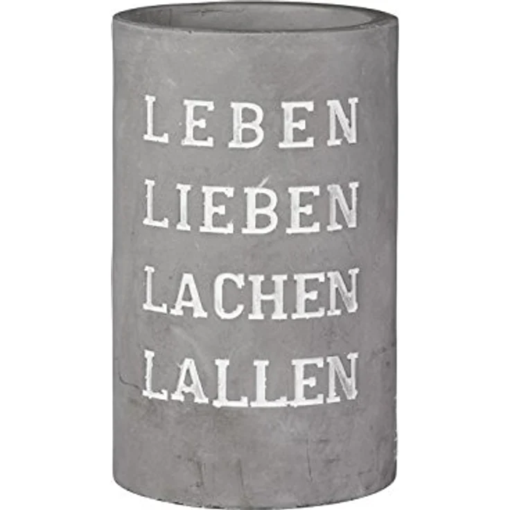 Vino Beton Weinkühler Leben Lieben Lachen Lallen - Räder Design – Bild 2