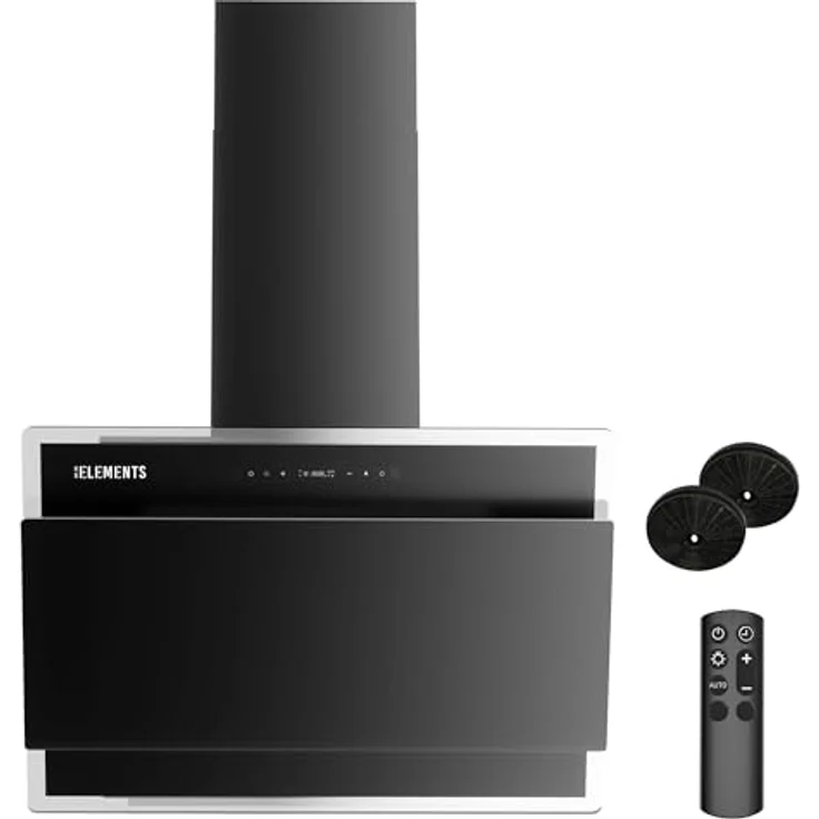 KB ELEMENTS Dunstabzugshaube Unterbau 60 cm, 1000 m³/h, Touch- und Gestensteuerung, Abluft- und Umluftbetrieb, Fernbedienung, LED-Beleuchtung – Bild 1