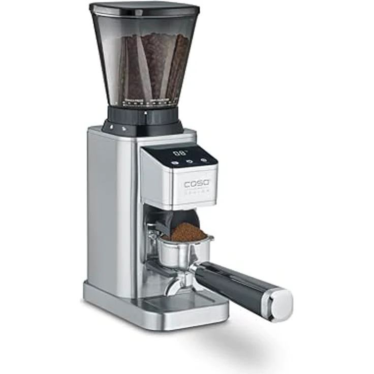 Caso Coffee Grinder Barista Chef Inox 150 W Coffee beans capacity 250 g Number of cups 12 pc(s) , Kaffeemühle, Silber – Bild 7
