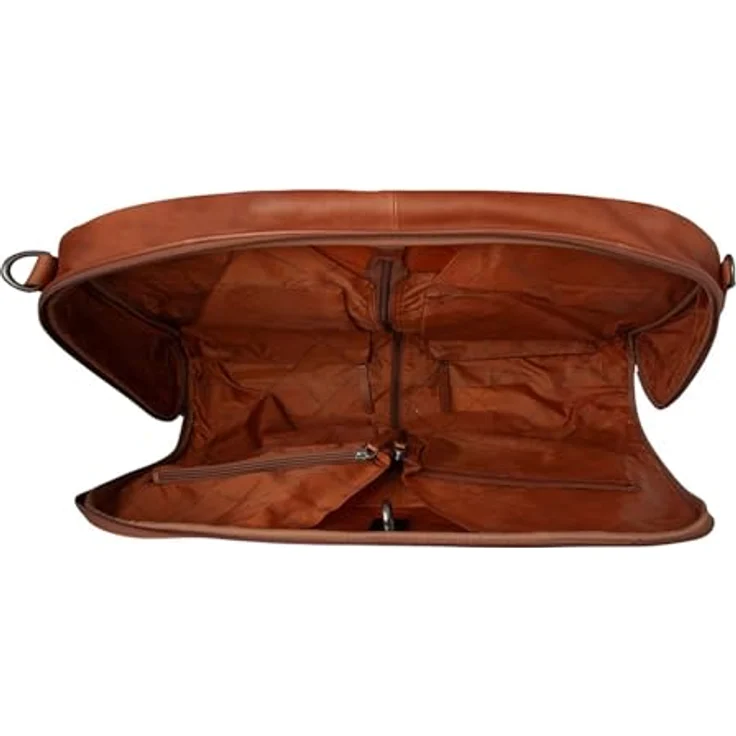 The Chesterfield Brand Josh, Kleidersack aus Leder, 61 x 45 x 12 cm, ausgeklappt 90 cm – Bild 4
